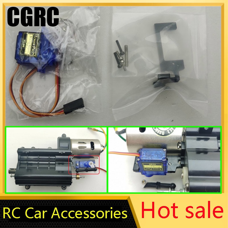 Giá Đỡ Hộp Số Kèm Đầu Chuyển Số Cho Xe Tải Điều Khiển Từ Xa 1 / 14 Tamiya Scania 770S Actros MAN Volvo LESU DIY