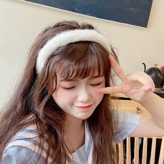 Cài tóc lông xù dễ thương