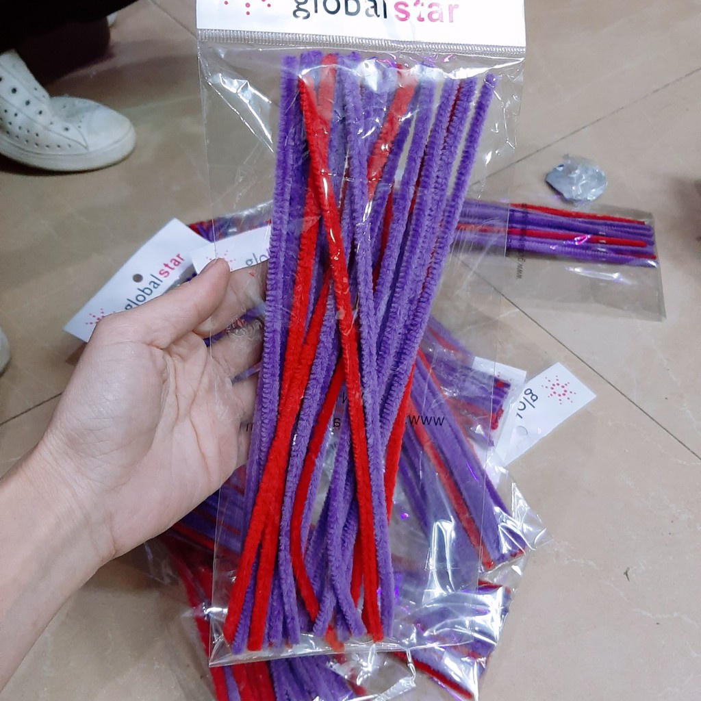 Dây Kẽm Nhung Uốn Tóc Con Sâu  Premlock Bestmypham