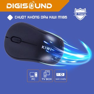 Chuột không dây kiwi m186 tốc độ 1600 dpi, chơi game