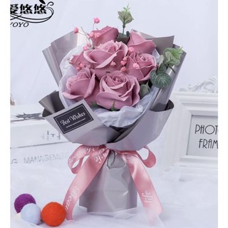 Hoa hồng sáp thơm cao cấp 7 lớp
