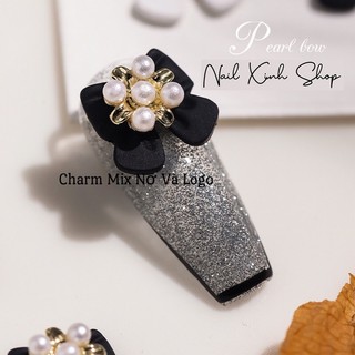 [ Mới ] Set charm nơ mix + charm logo