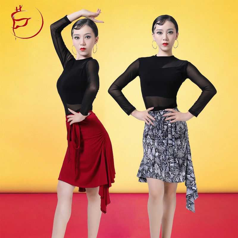 Đầm Khiêu Vũ Latin Ngắn Tay Thời Trang Mùa Xuân Dành Cho Nữ Pract11.18