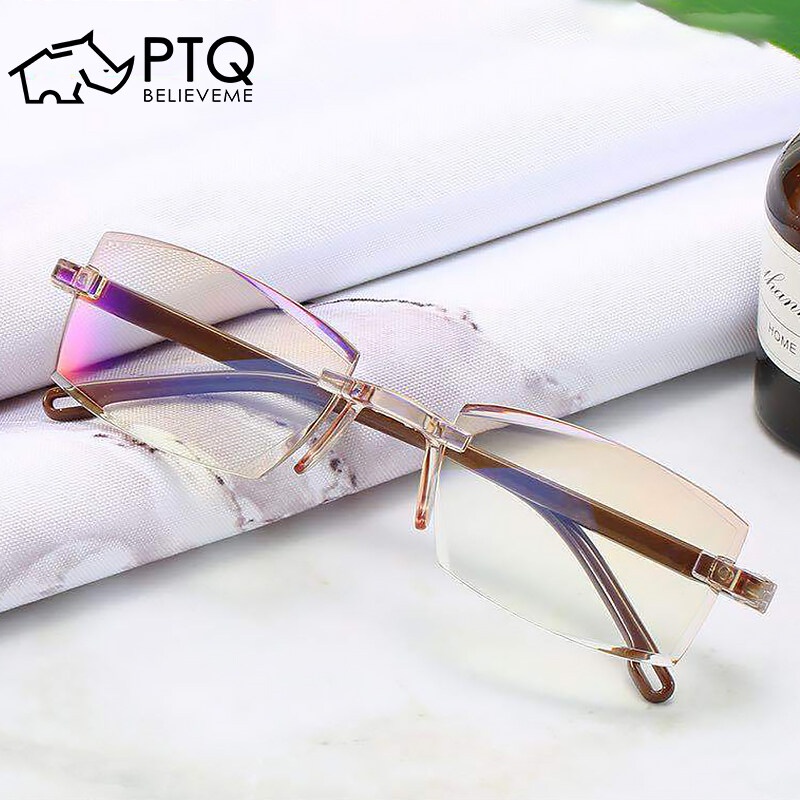 Kính Mát Không Gọng Chống Tia Bức Xạ Thời Trang