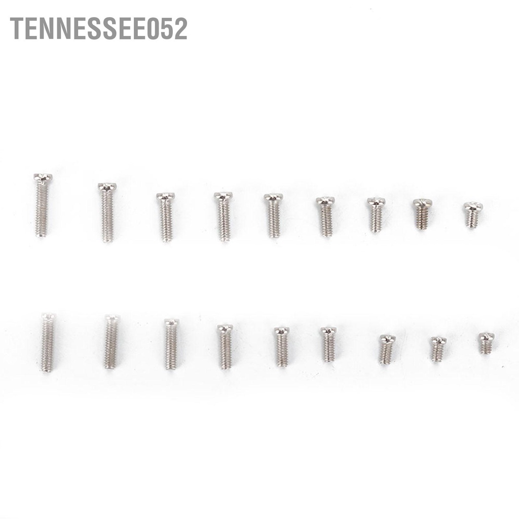 Tennessee052 1800 cái / hộp Kính thép không gỉ râm Đồng hồ Bộ dụng cụ sửa chữa vít nhỏ