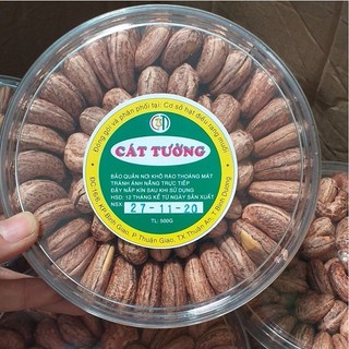 Hạt điều rang muối xếp hoa quà tặng đặc sản bình phước hộp 500gr