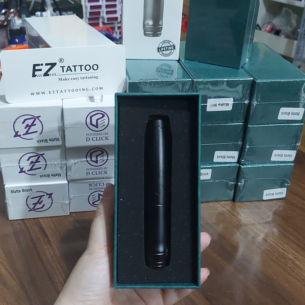 Máy Pen Ez Defender 2in1 Tattoo Phun Xăm Chính Hãng