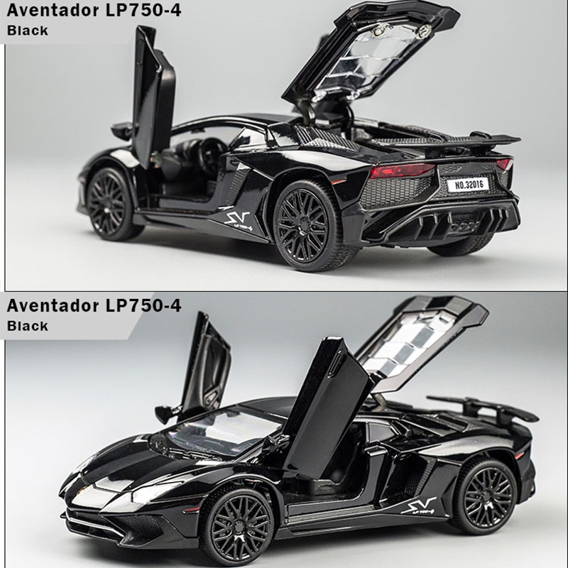 Mô Hình Xe Ô Tô Thể Thao Lamborghini Aventador SV LP750-4 Tỉ Lệ 1: 32