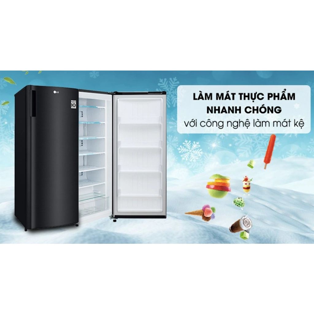 Tủ đông LG Inverter 165 Lít GN-F304WB DEMEN