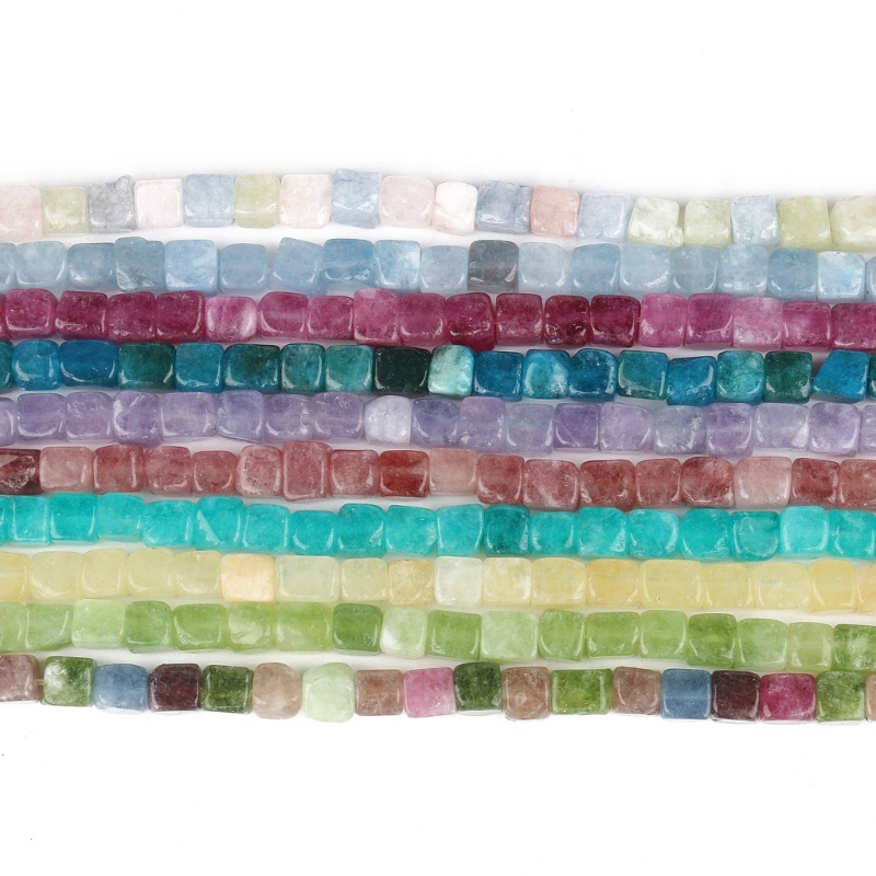 Chuỗi Hạt Aquamarine Tự Nhiên Dùng Làm Trang Sức Thủ Công