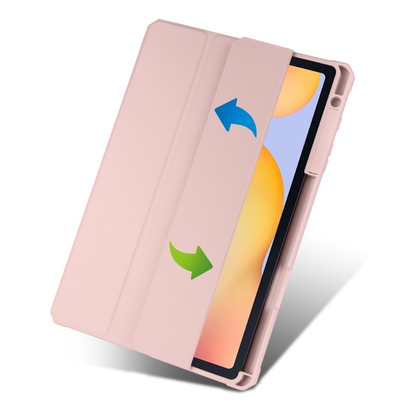 Ốp Máy Tính Bảng Bằng Da PU Có Ngăn Đựng Bút Cho Samsung Galaxy Tab S6 Lite 10.4 SM-P610 SM-P615 2022 SM-P613 SM-P619