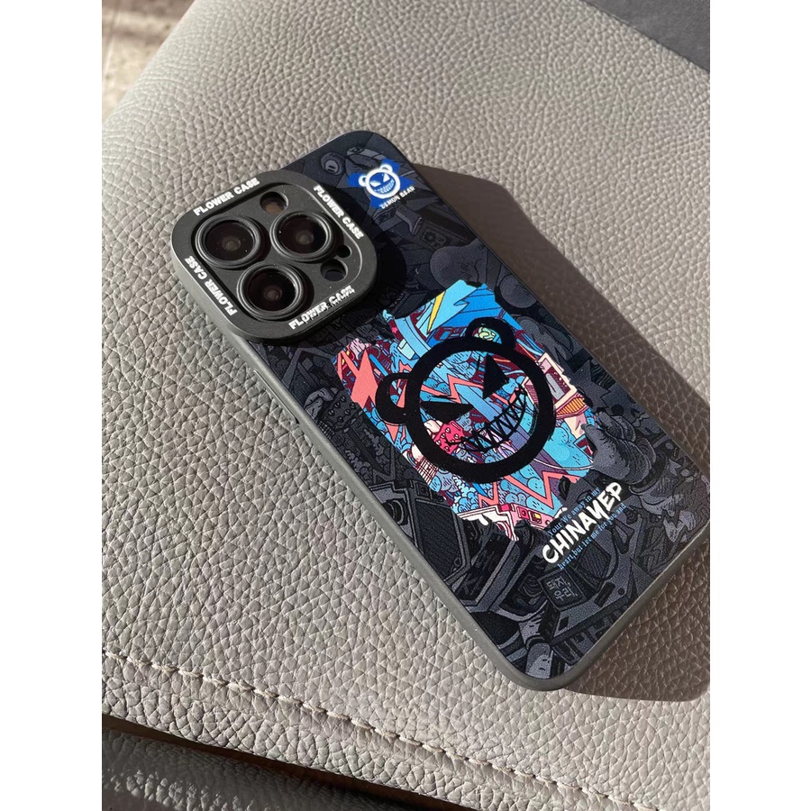 Ốp Điện Thoại TPU Màu Đen Cho iPhone 13 13pro 13prm 11 7Plus 8Plus Xr XS 13 12 Pro Max 14 14pro 14Plus 12 14promax