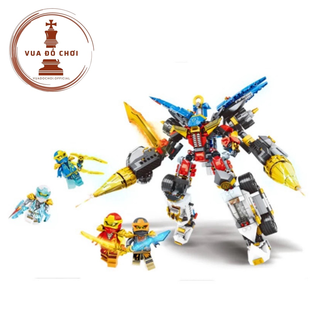 Đồ chơi lắp ráp Ninjago quái xế 234 PCS . Xếp hình mô hình người máy Ninjago, xe đua ninjago. xếp hình chiến giáp sắt.