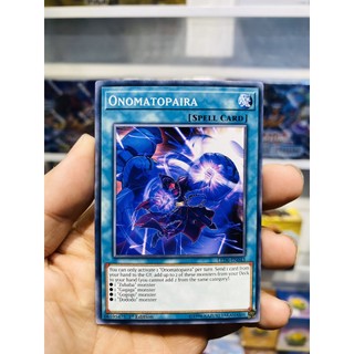 Thẻ bài yugioh! mã led6-en043 - onomatopaira - common - 1st edition