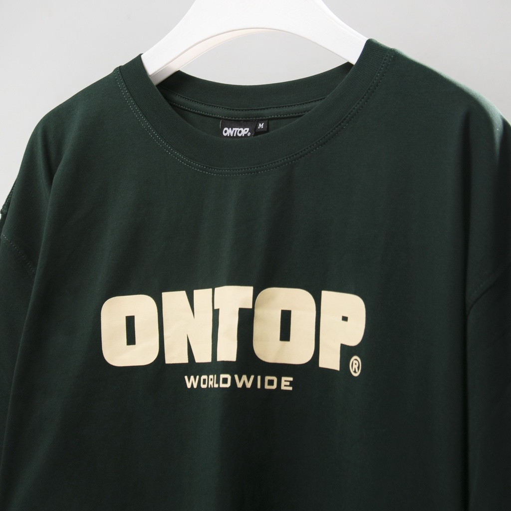 Áo thun basic nam nữ nhiều màu tay lỡ form rộng local brand ONTOP - Bolder Tee O20 - T8