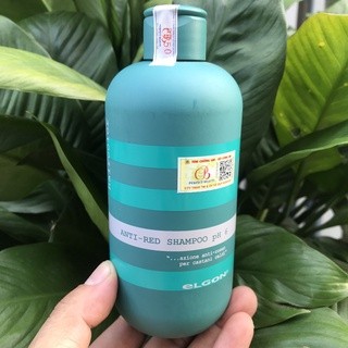 Dầu gội khử ánh đỏ giữ màu rêu tone lạnh Elgon Anti Red shampoo 300ml Ý
