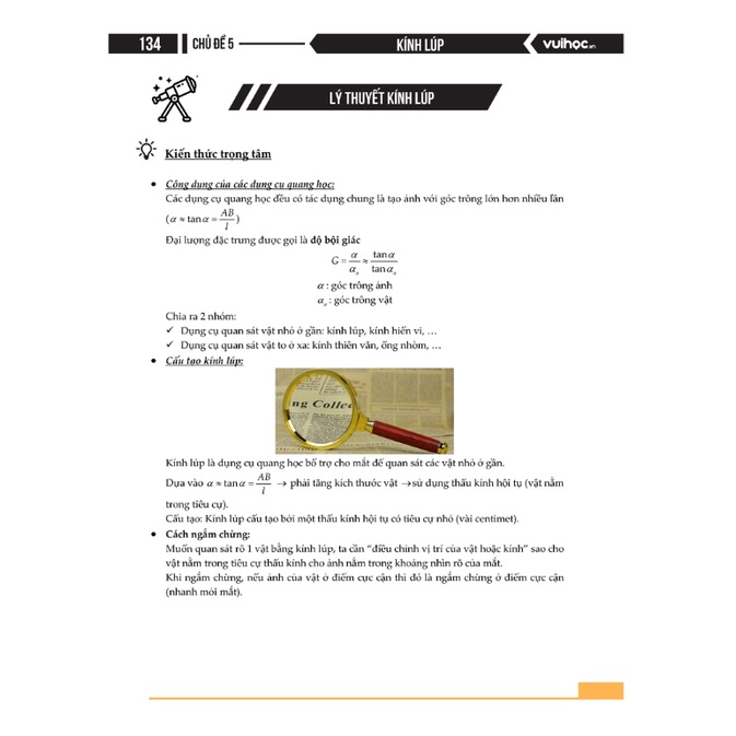 Sách ID - Sách  Ôn Thi THPT Quốc Gia Cán Đích 9+ Môn Vật lý Quyển 2 : Quang học & Hạt nhân Vuihoc.vn