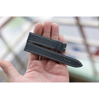 dây đồng hồ handmade da bò pháp ( da epsom hass )