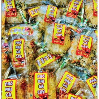 Combo 5 bịch bánh tráng phô mai gà siêu cay đậm vị loại ngon bịch lớn - Ăn Vặt Siêu Phẩm