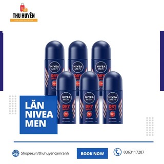 Lăn ngăn mùi nam khô thoáng nivea 50ml