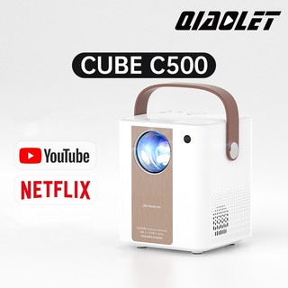 Máy Chiếu Mini QIAOLET - Chill Netflix - Máy chiếu gia đình - Máy chiếu mini Kết nối điện thoại máy tính HĐH Android