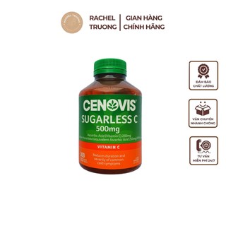 Viên nhai vitamin c - cenovis vitamin c 500mg 300 viên - hàng úc