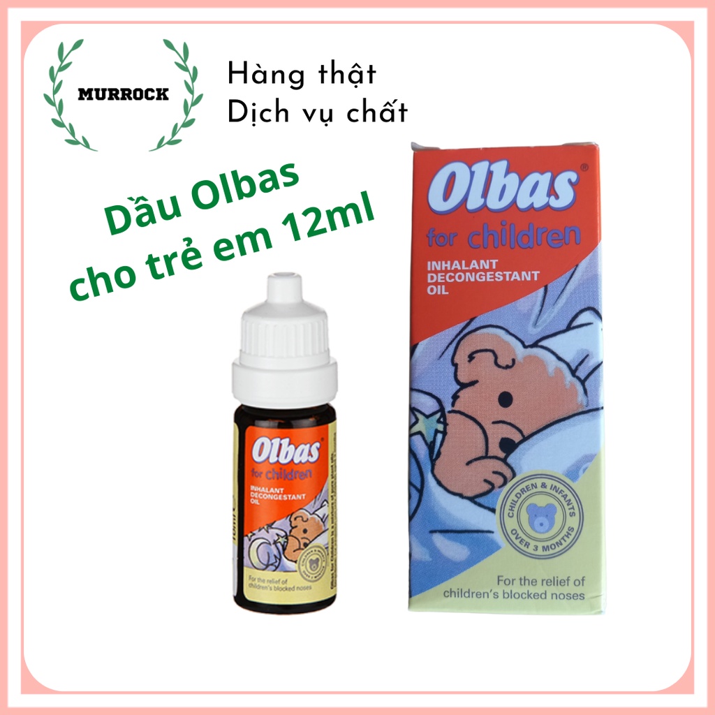 Dầu Olbas cho bé 12ml Anh Quốc (HSD 8.2025)