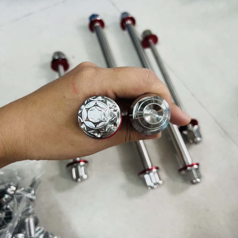 Bộ 3 CỐT + TÁN inox 304 xe Ex - Winner
