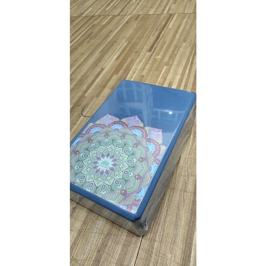 Gạch xốp hoa văn eva 7 màu louis hỗ trợ yoga - Yoga An Viên