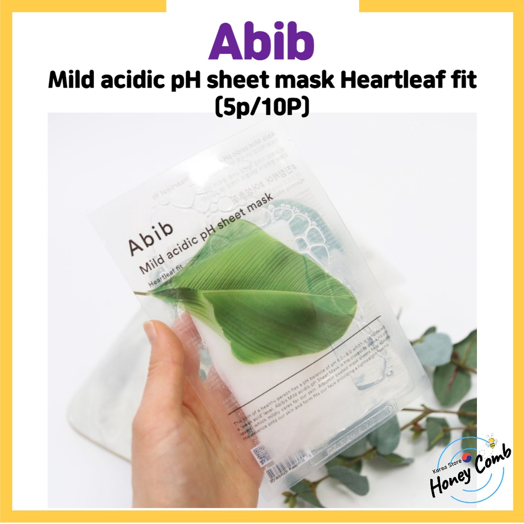 Set 5p / 10 Mặt Nạ Axit pH Dịu Nhẹ Chăm Sóc Da Nhạy Cảm / Mỹ Phẩm Hàn Quốc