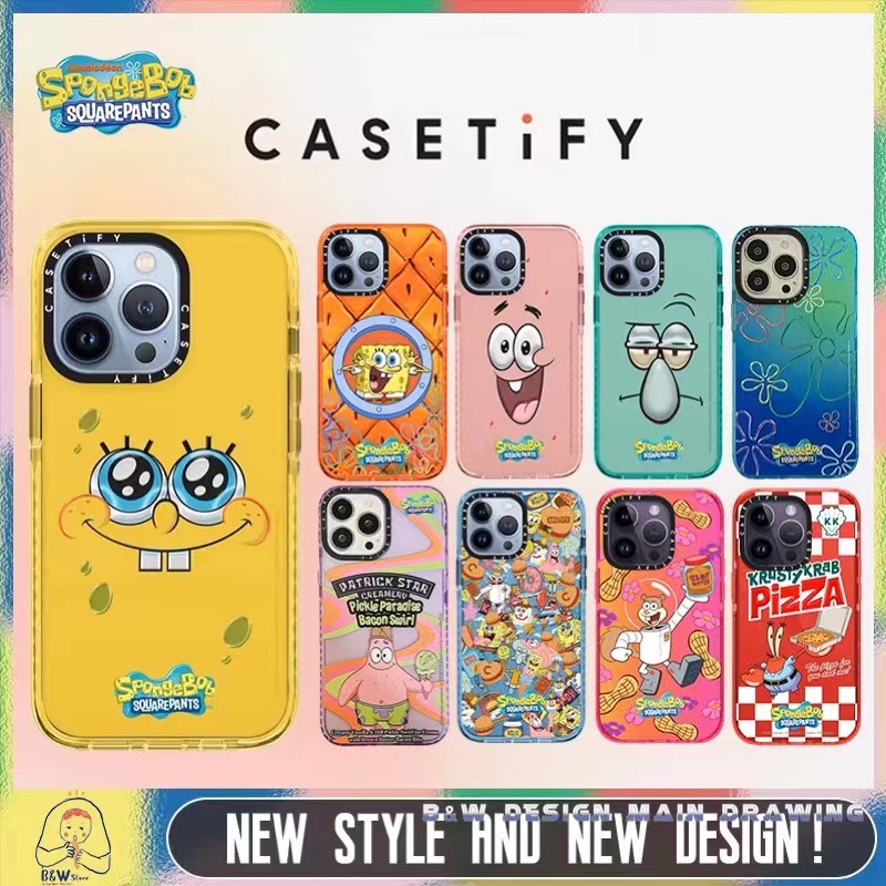 Ốp Điện Thoại Họa Tiết Spongebob Cho iPhone14 Pro Max