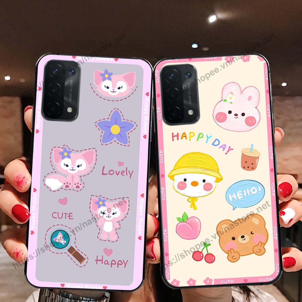 Ốp lưng Oppo A54 / A55 4G / A55 5G cute, hoạt hình 3d đáng yêu cute giá rẻ