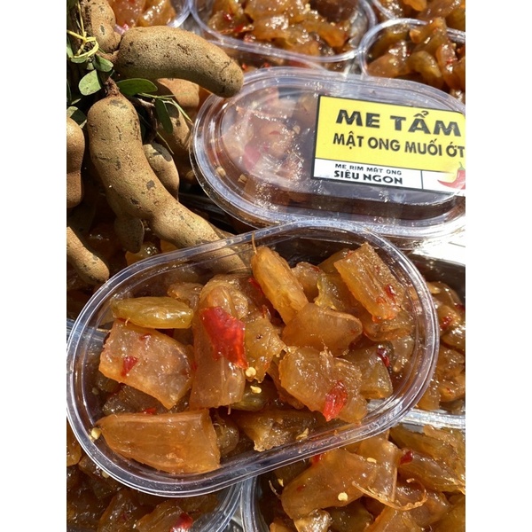 Me tẩm mật ong muối ớt ( hộp 300gr)