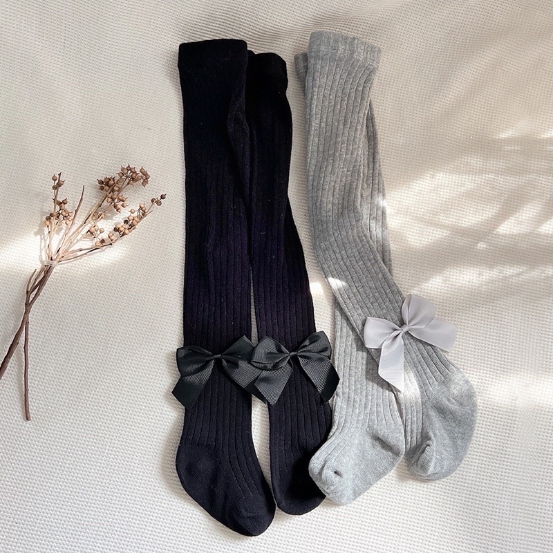 Quần tất nơ cho bé gái