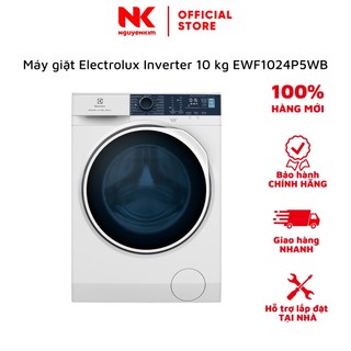 Máy giặt electrolux inverter 10 kg ewf1024p5wb - hàng chính hãng