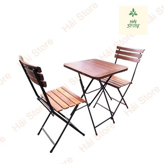 Bàn ghế ngồi Ban công chung cư , Cafe gấp gọn