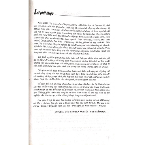 Sách - Giáo Trình Vật Liệu May (DN)