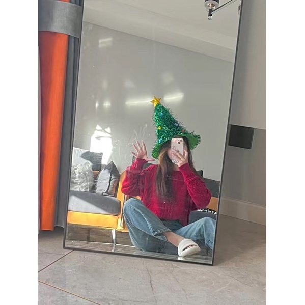 Mũ cây thông noel giáng sinh, mũ cosplay độc lạ cây thông