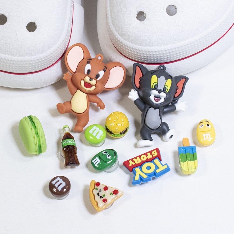 Sticker - Jibbitz - Nút gắn dép sục hình 3D ( Loại Xịn )