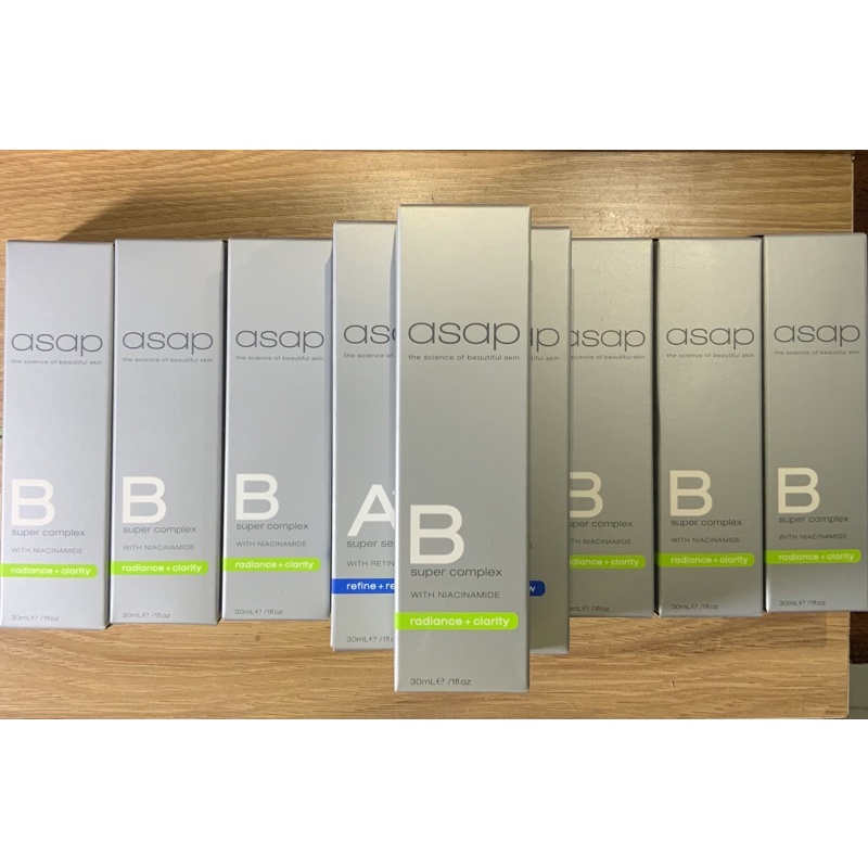 SERUM ASAP SUPER B COMPLEX TINH CHẤT TRẺ HÓA LÀN DA, PHỤC HỒI DA HƯ TỔN, GIẢM NÁM