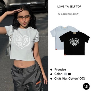 Áo love ya self top