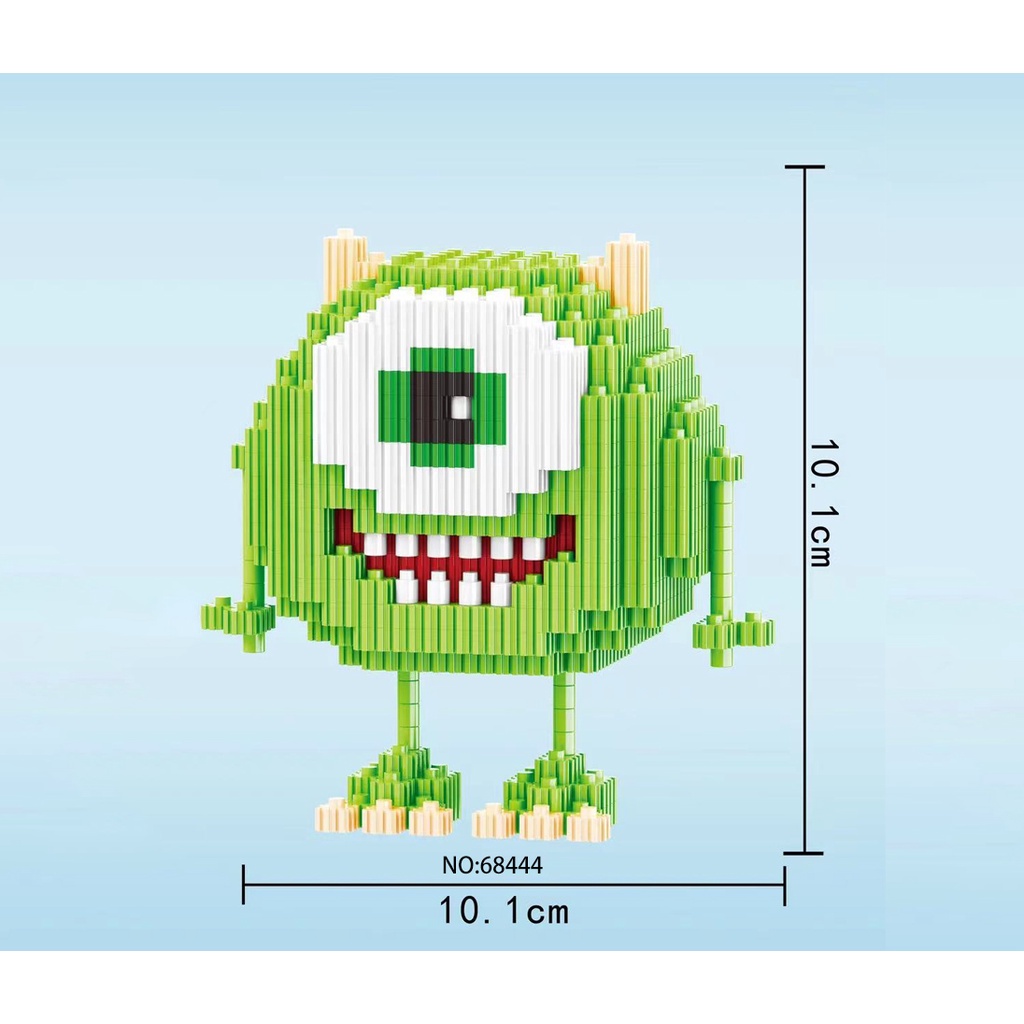 Đồ Chơi Lắp Ráp Nhân Vật Hoạt Hình MY NEIGHBOUR TOTORO Nhật Bản