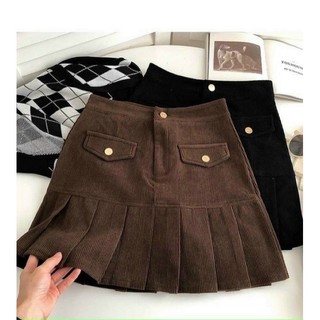 (SHOP NÀNG BÉO BIGSIZE 50KG ĐẾN 90KG ) chân váy dáng A xếp li nhẹ