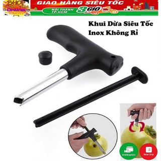 Dụng cụ khui dừa inox siêu nhanh - bán sỉ
