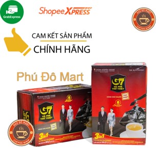 Cà Phê Sữa Hoà Tan G7 3in1 Hộp 18 Gói dài - Trung Nguyên