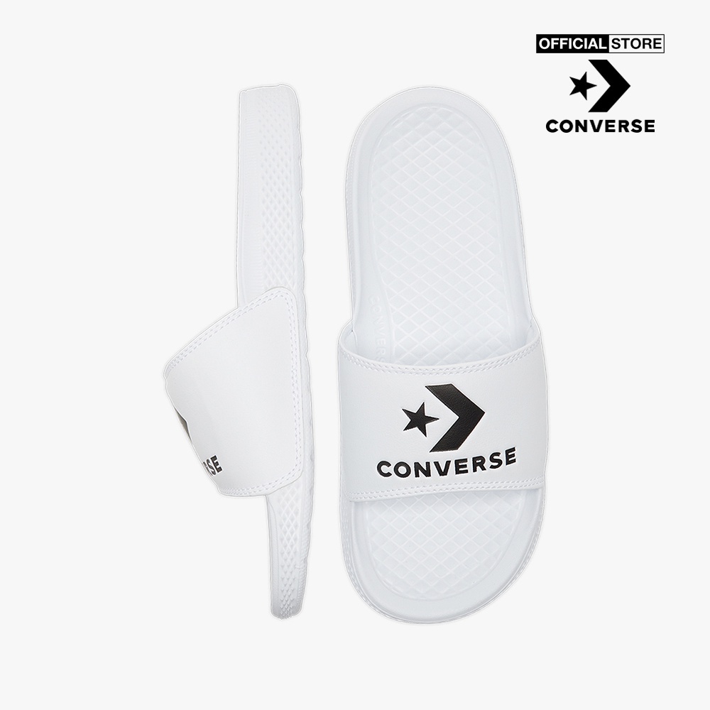 CONVERSE - Dép quai ngang unisex As Slide Slip 171215C-0000_WHITE