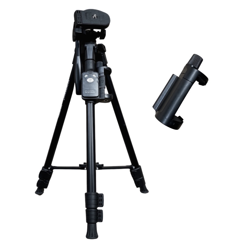 (Hàng Mới) Tripod - Chân đế điện thoại/ máy ảnh Yunteng VCT 5208RM và kèm theo remote