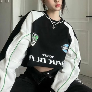 (HÀNG ORDER/Video) Áo sweater croptop thể thao