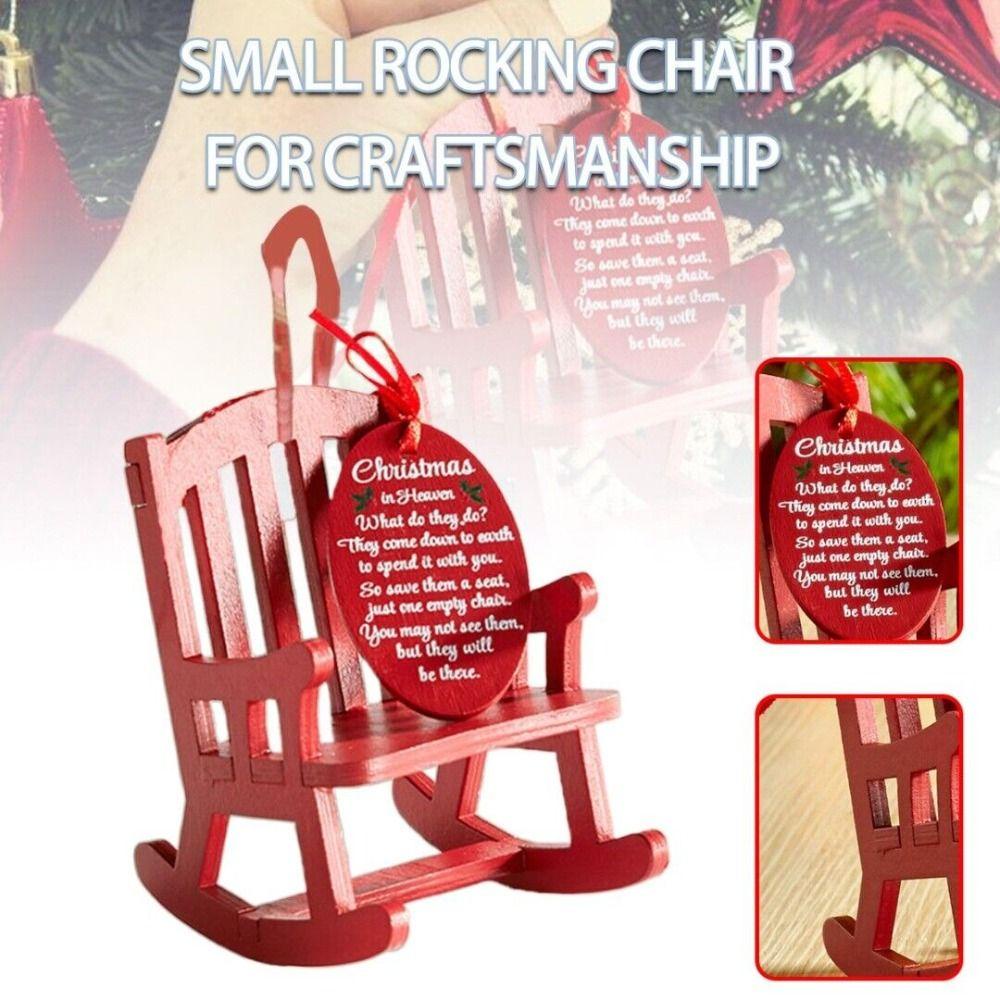 Bộ Phụ Kiện Trang Trí Cây Thông Giáng Sinh Hình Thiên Đường WTTLE Kèm Thẻ