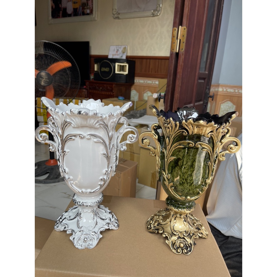 Bình Cắm Hoa Composite Bình Lá Cao Cấp, Độc Lạ, Decor Siêu Đẹp